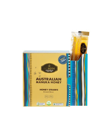 Manuka Straws Mgo 300+ 12 Gift Box