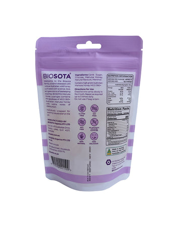 Lozenges Blackcurrent Mgo 950+ 30pcs