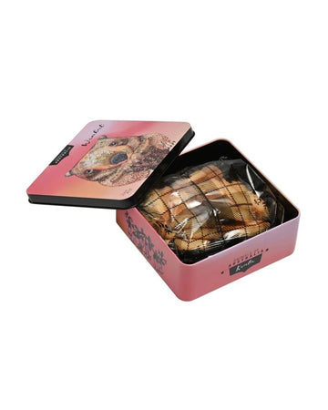 Banksia Red Animals of Australia 'Wombat' Macadamia Butter Finger Biscuits Tin 150g