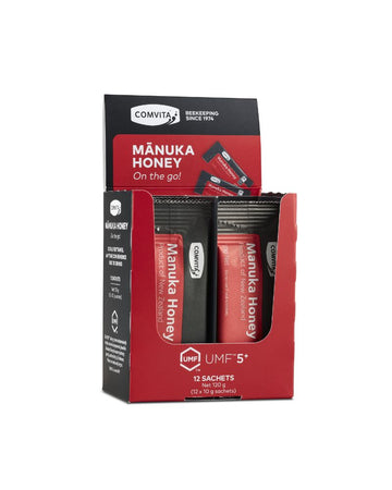 Comvita Umf 5+ Manuka Honey Box 10 Sachets 120G