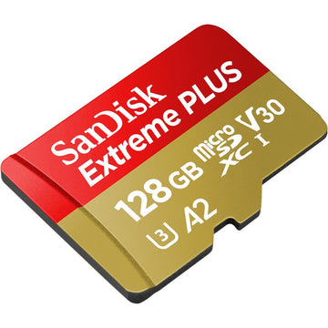 SanDisk Extreme PLUS microSDXC 128GB 200MB/s Memory Card