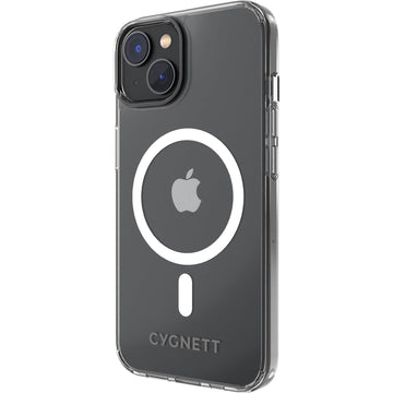 Cygnett AeroMag Protective Case for iPhone 16e/14/13 (Clear)