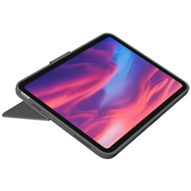 Logitech Combo Touch Case for iPad A16/10th Gen (Oxford Grey)