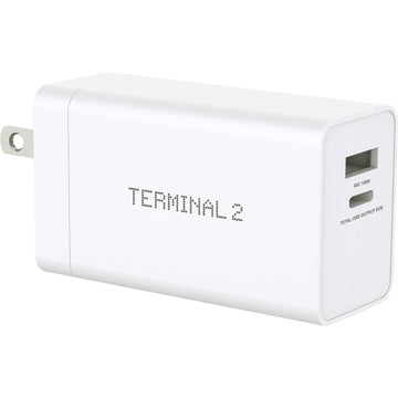Terminal 2 65W GaN Universal Travel Adapter