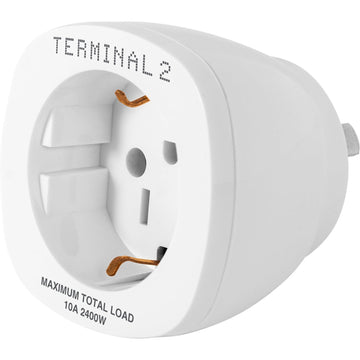 Terminal 2 Inbound Travel Adaptor EU/US (AU)