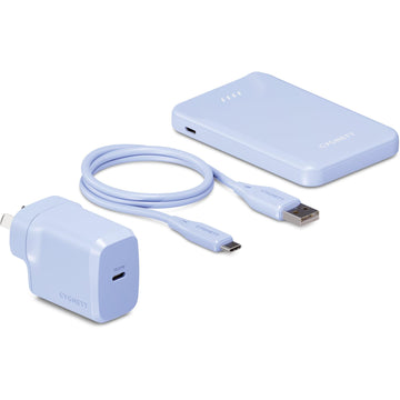 Cygnett Charge and Connect 20W USB-C PD Wall Charger (Blue)