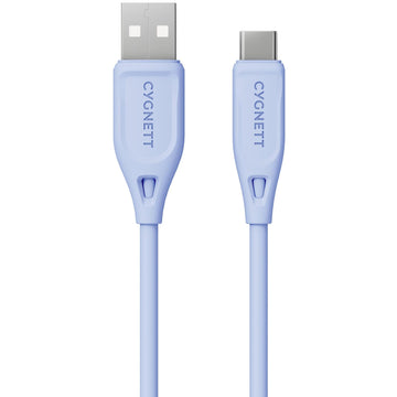 Cygnett Charge & Connect USB-C to USB-A 2.0 Cable V2 1.2m (Blue)