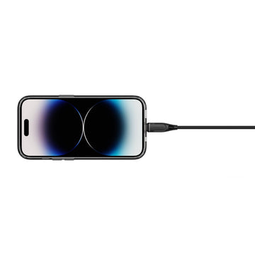 Cygnett Charge & Connect Lightning to USB-A Cable V2 1.2m (Black)