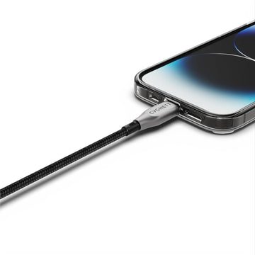 Cygnett Armoured Lightning to USB-C Cable 50cm (Black)