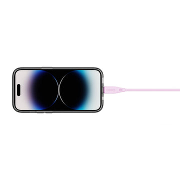 Cygnett Charge &amp; Connect Lightning to USB-C Cable V2 1.2m (Pink)