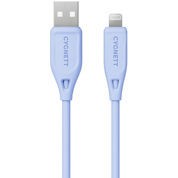 Cygnett Charge & Connect Lightning to USB-A Cable V2 1.2m (Blue)