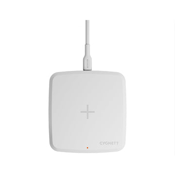 Cygnett ChargeBase 15W Wireless Phone Charger (White)