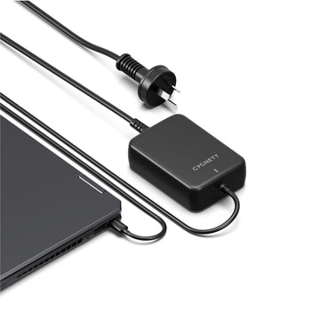 Cygnett PowerMaxx 100W GaN USB-C Laptop Charger (Black)