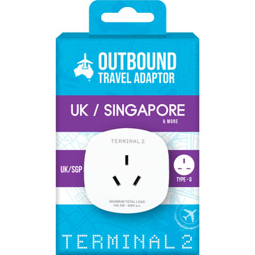 Terminal 2 Travel Adaptor (United Kingdom) V2
