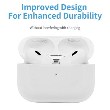 Comply Headphone Ear Tips for AirPods Pro 1 &amp; 2 Gen (White) [Medium]