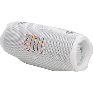 JBL Charge 6 Portable Bluetooth Speaker (White)