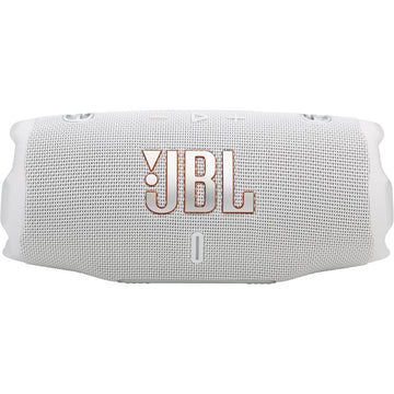 JBL Charge 6 Portable Bluetooth Speaker (White)