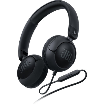 JBL JR 320 Kids Wired On-Ear Headphones (Black)