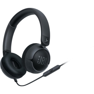 JBL JR 320 Kids Wired On-Ear Headphones (Black)