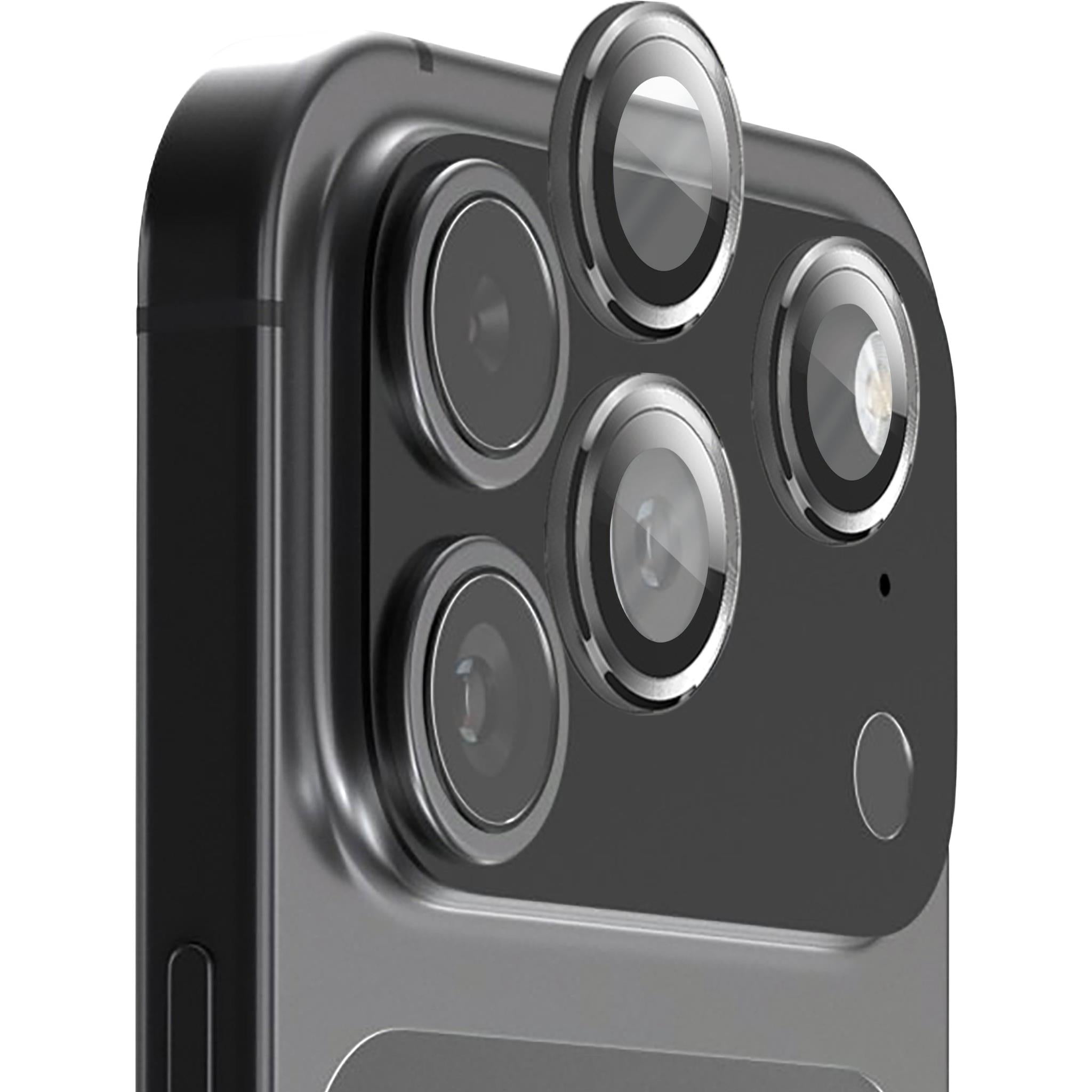 EFM Camera Lens Screen Armour for iPhone 17 Pro/17 Pro Max (Carbon)