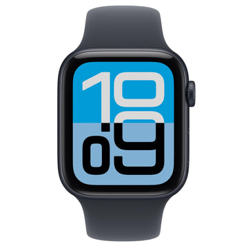 Apple Watch SE 3 44mm Midnight Aluminium Case GPS + Cellular Sport Band (M/L) [2025]