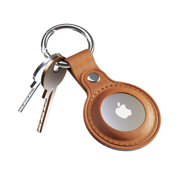 Cygnett StyleTrack Leather AirTag Case (Tan)