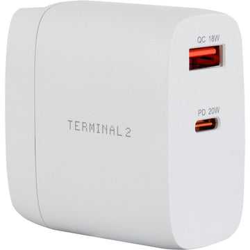 Terminal 2 Universal Travel Adaptor 2 USB PD 20W