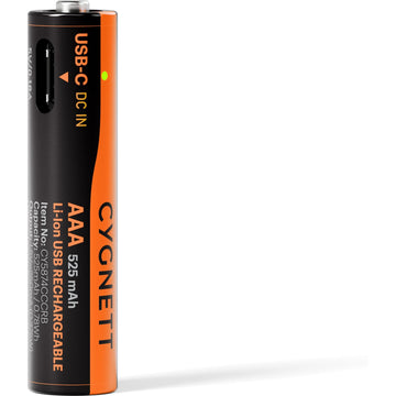 Cygnett AAA USB-C Rechargeable Batteries (4 Pack)