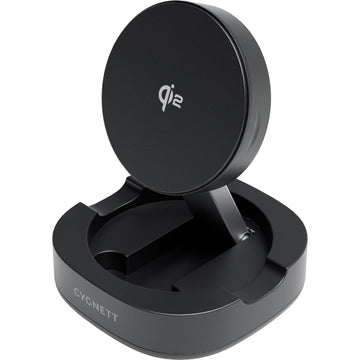 Cygnett ChargeBase Qi2.0 Single Wireless Charger (Black)