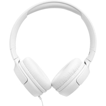 JBL Tune 520C Wired USB-C On-Ear Headphones (White)