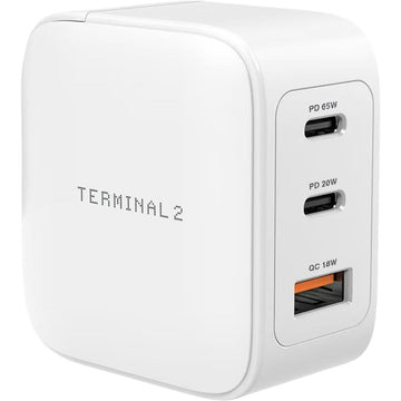 Terminal 2 PD 65W GaN Travel Adaptor Universal